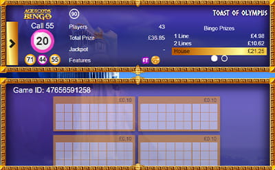 90-Ball Bingo at a British Online Bingo Site